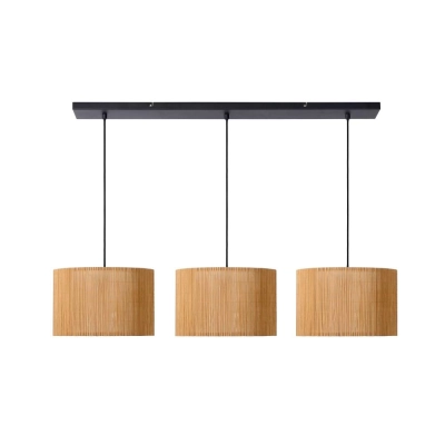 lafabryka.pl Lampa wisząca 3L light wood MAGIUS 03429/03/30 Lucide